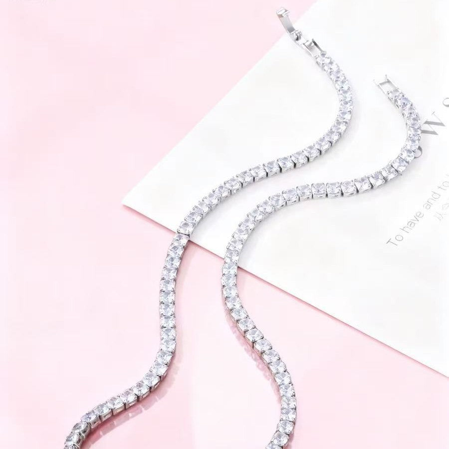 Roveo Sparkle Tennis Necklace