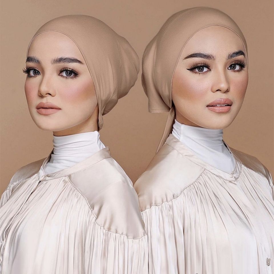 Tie-Back Hijab Undercap - Stretch, Breathable, No-Slip Underscarf