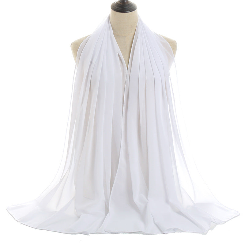 Premium Chiffon Hijab - Lightweight & Breathable