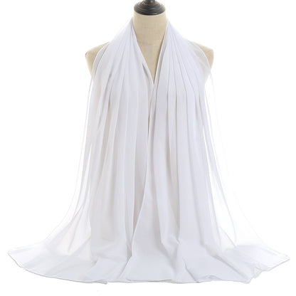 Premium Chiffon Hijab - Lightweight & Breathable