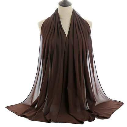 Premium Chiffon Hijab - Lightweight & Breathable