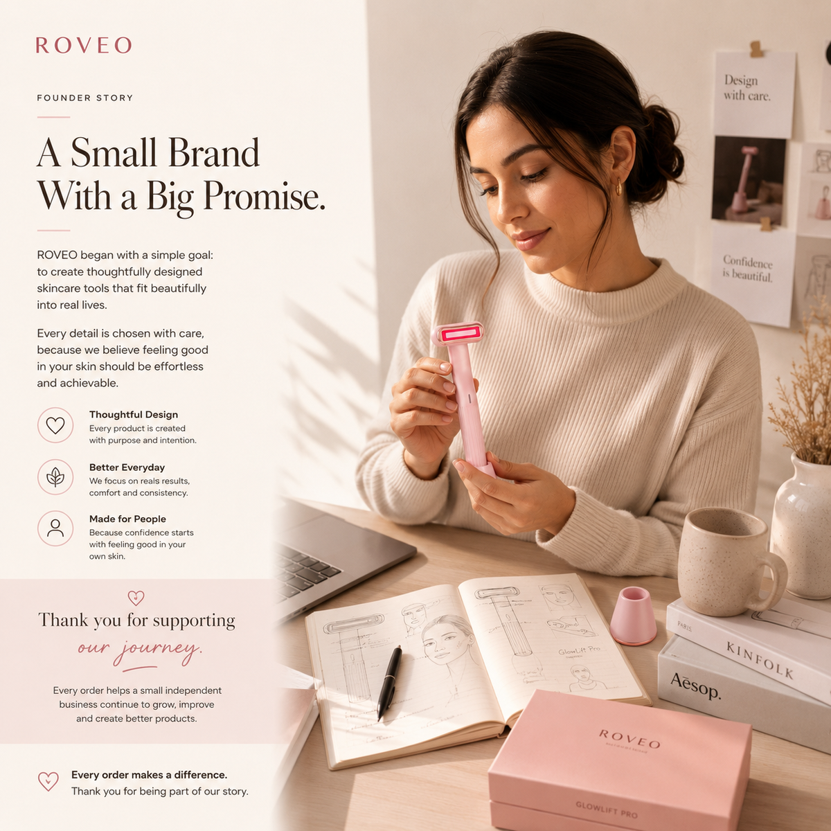 Roveo GlowLift Pro