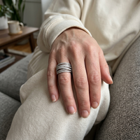 Roveo Prism Pavé Ring