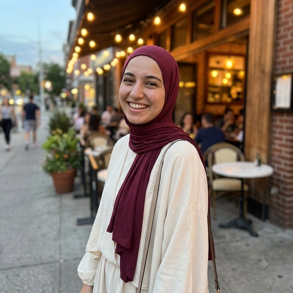 The Instant Jersey Hijab, everyday wear