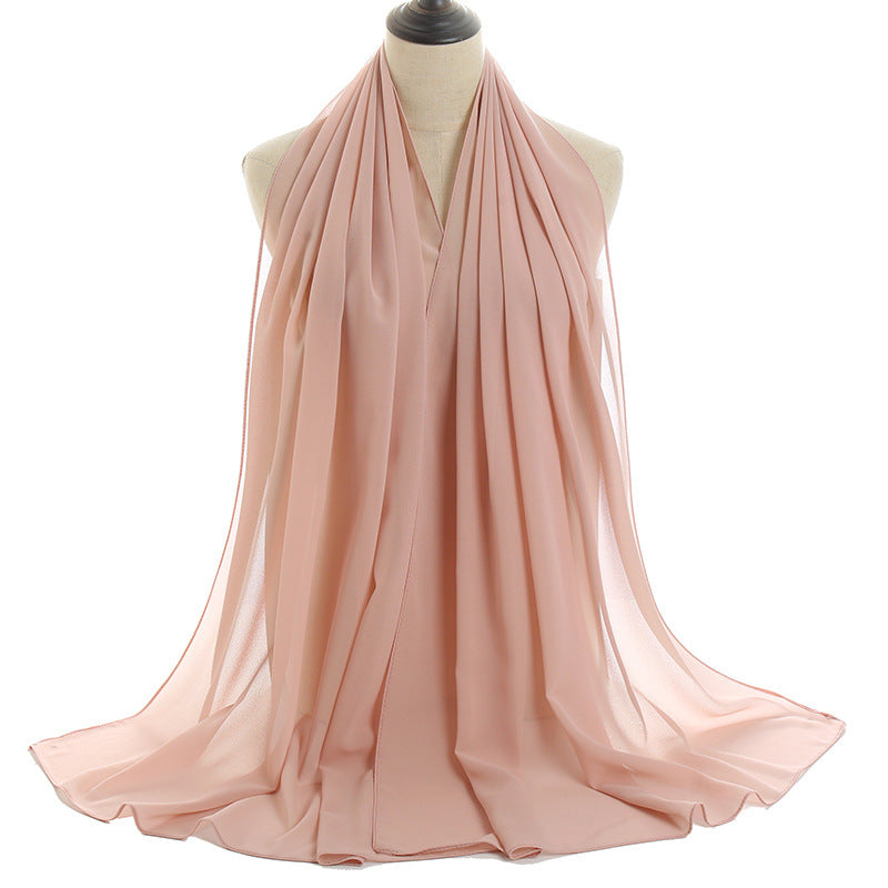 Premium Chiffon Hijab - Lightweight & Breathable