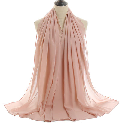 Premium Chiffon Hijab - Lightweight & Breathable