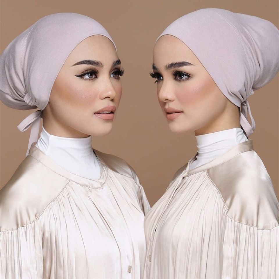 Tie-Back Hijab Undercap - Stretch, Breathable, No-Slip Underscarf