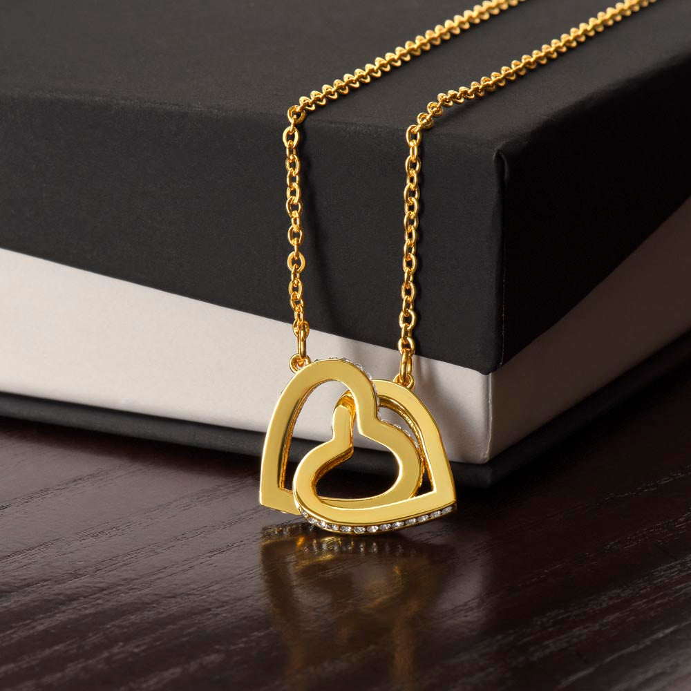 Roveo Interlocking Hearts Necklace