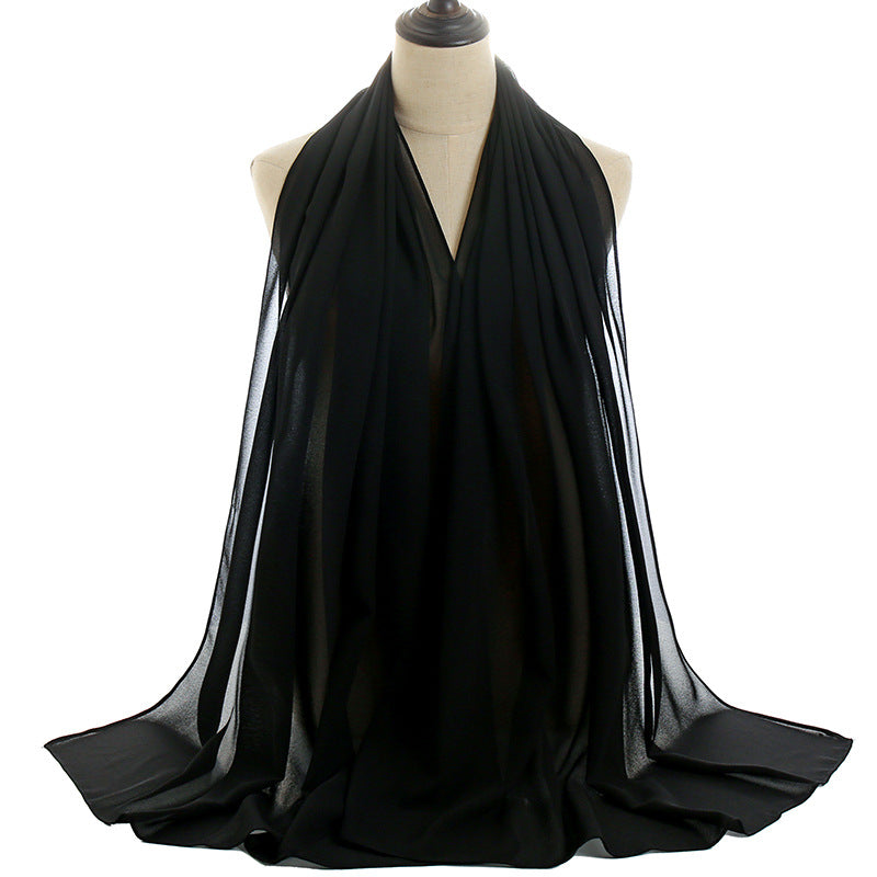 Premium Chiffon Hijab - Lightweight & Breathable