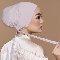 Tie-Back Hijab Undercap - Stretch, Breathable, No-Slip Underscarf