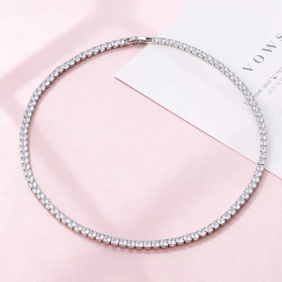 Roveo Sparkle Tennis Necklace